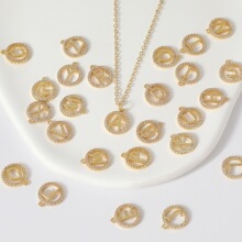 DIY������l���R�d���U��Ӣ����ĸ���~�14K���ʯ�A����ĸ����