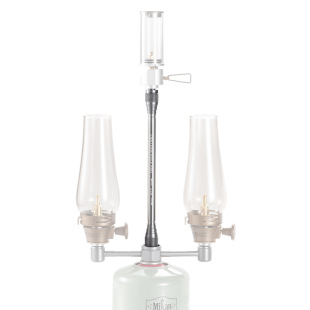 Koman aluminum alloy extension pole pro gas lamp increases 23cm height or length Z26 long lamp pole