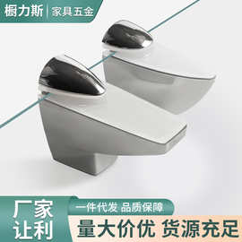 鹰嘴玻璃夹加厚可调节锌合金F夹木板层板托合金鱼嘴夹隔板玻璃夹