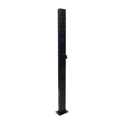 New energy electric vehicle charging pile column pole a variety of charging pile equipment fixed installation hanging line bracket (Elektrikli avtomobil şarj cihazları) - black-15m-reinforced-column