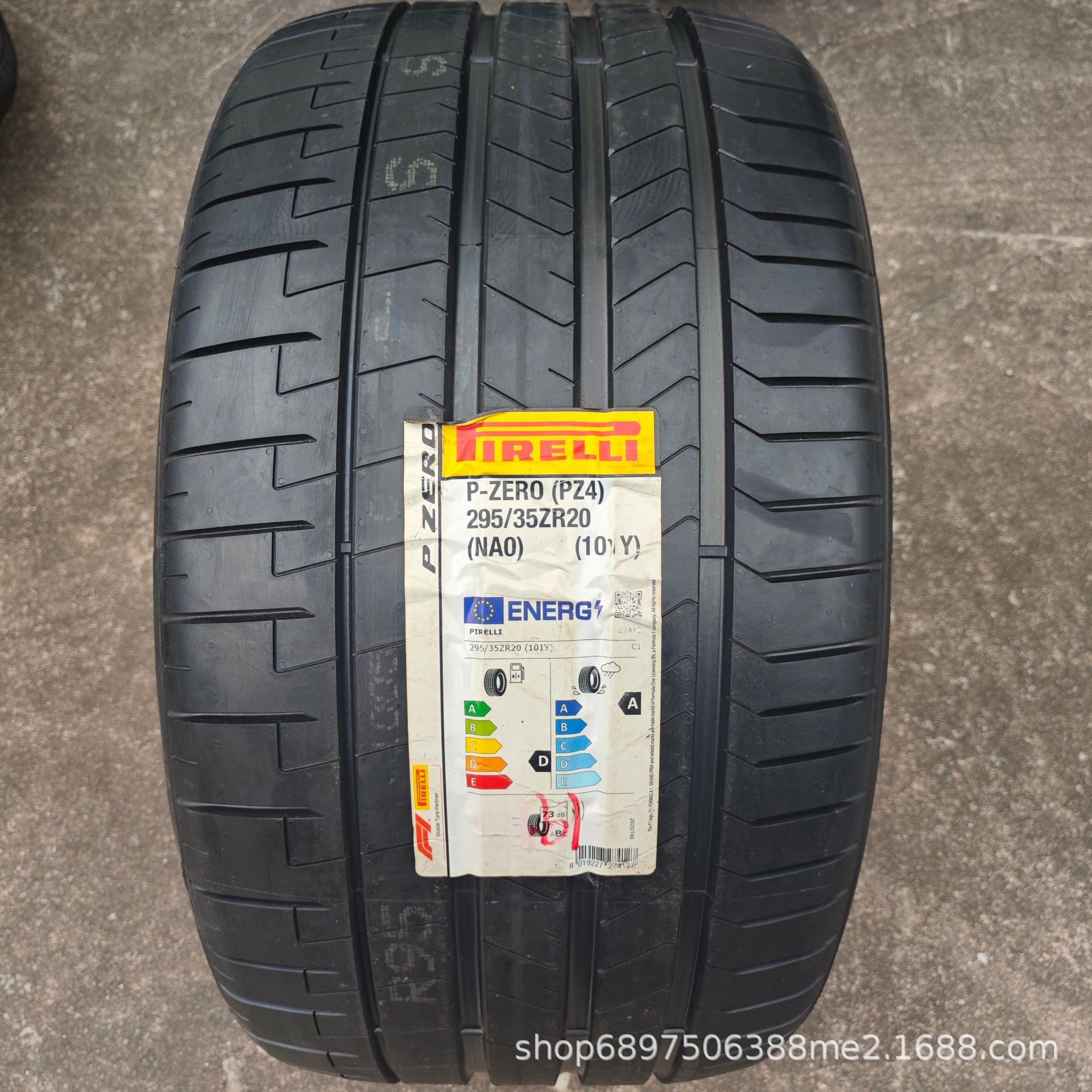 倍耐力295/35ZR20 101Y PZ4 NAO保时捷911后轮