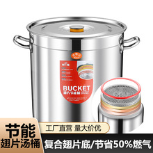 包邮节能翅片桶商用大容量节能桶汤锅卤肉锅熟食桶卤水汤桶不锈钢