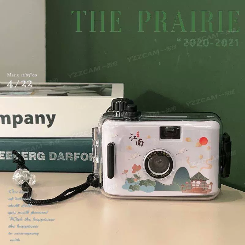 Camera Polaroid compact retro waterproof, for students — birthday gift, multiple character designs
