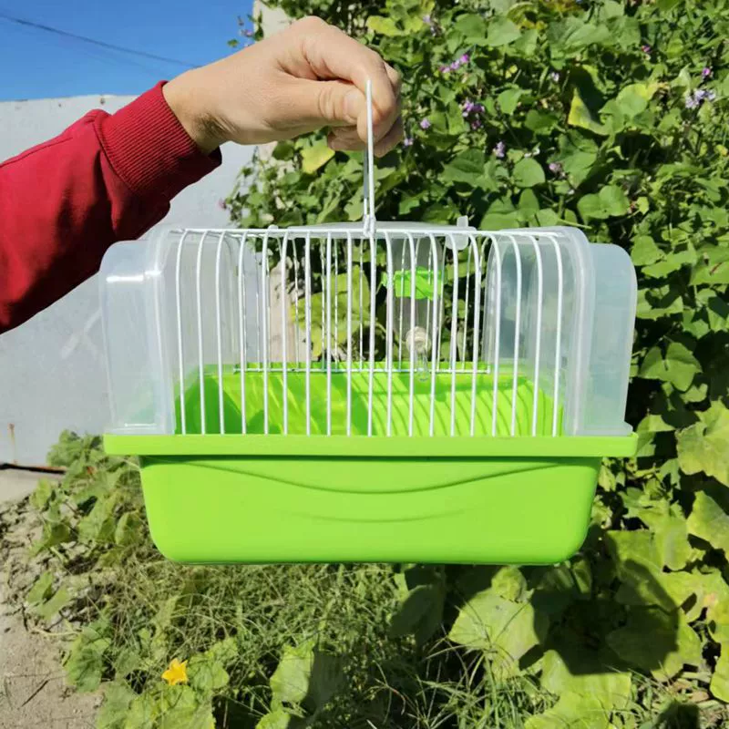 Клетка для выноса Тоторо, маленькая клетка для выноса хомяка, белки, мини-дышащая клетка для переноски на открытом воздухе, клетка для ухода за ребенком, транспортная клетка