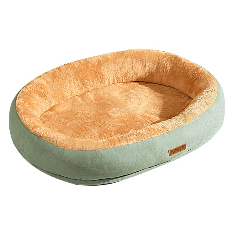 Four Seasons Universal Pet Nest Oval nido de gato nido de perro Cama de Gato nido de felpa resistente a los mordiscos pelo antiadherente suministros para mascotas estera del perro