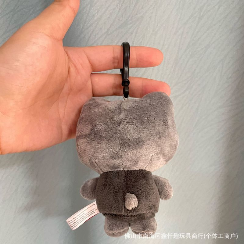 1新款 美版 炭黑三丽欧 kitty 丑鱼 挂件 毛绒玩偶包包钥匙扣批发|undefined