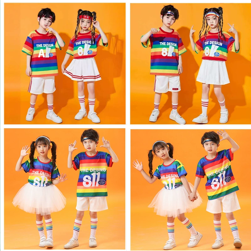 Детская одежда для поддержки радуги