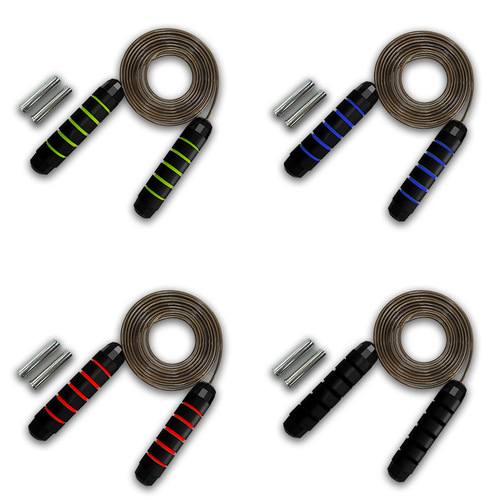 Wholesale Jump Rope Manufacturer for Middle School Students, Sand Style Steel Cord Jump Rope, Same as Fitness Rope