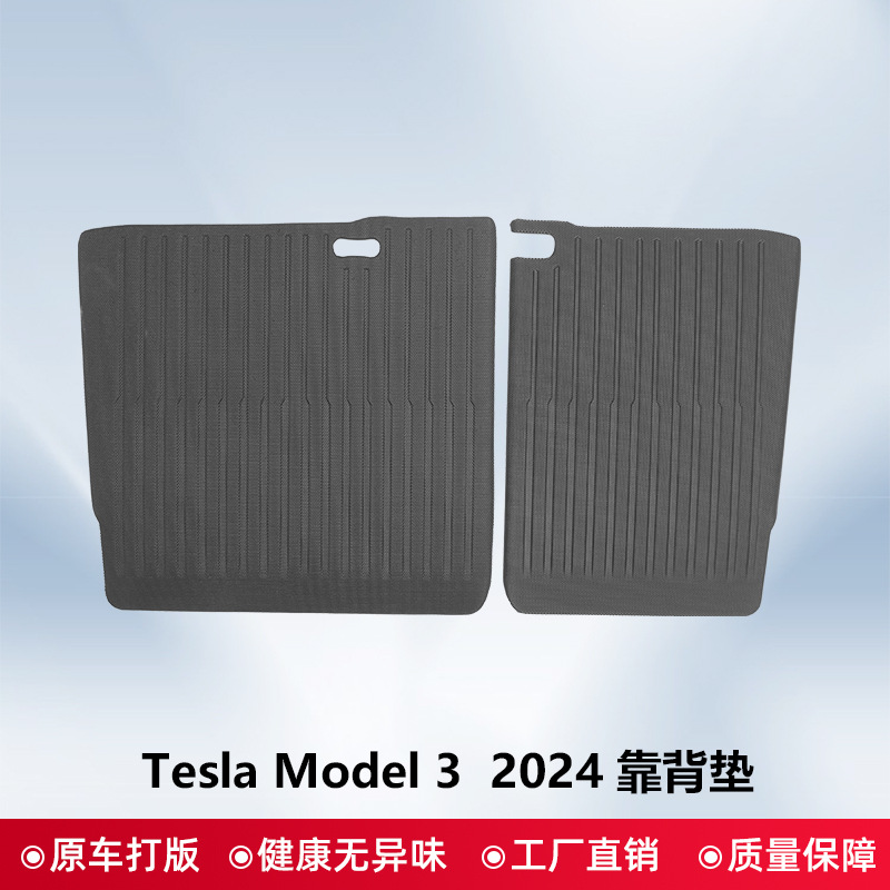 Para 2021 - 2024 Tesla Model Y / Model3 Nuevo 3D todo clima almohadilla de pie XPE