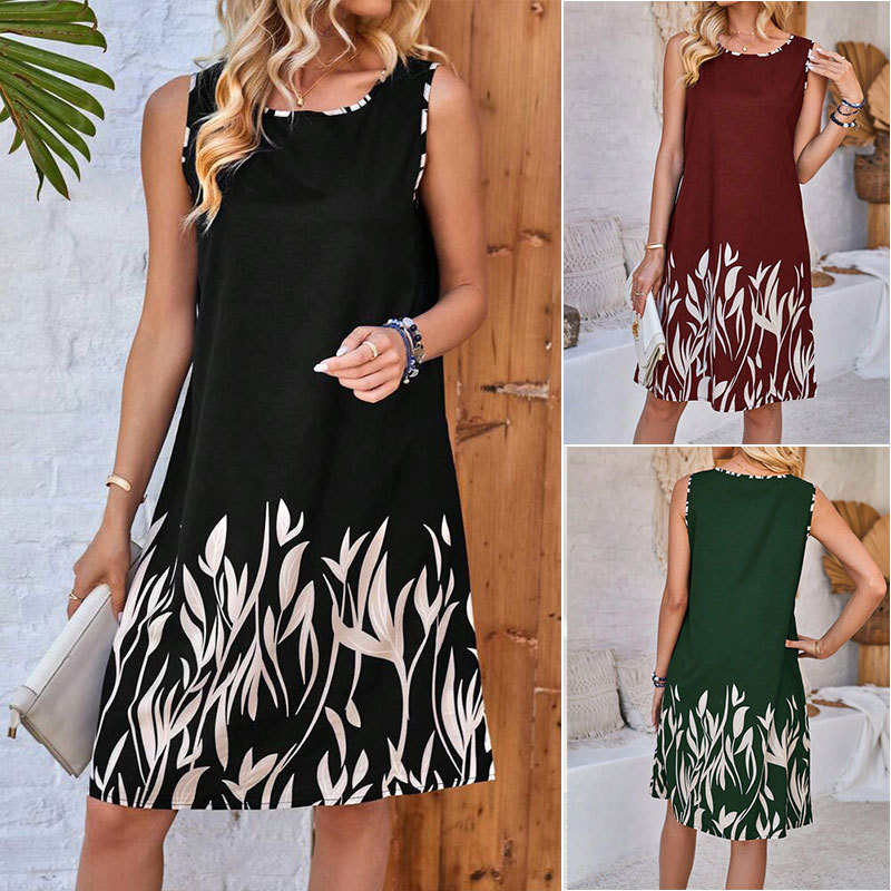 European and American Cross-border dress Women's Red Fat Sister plus size Women's Sinan Women's Wear Sweet Sister High-end Women's Summer Wear