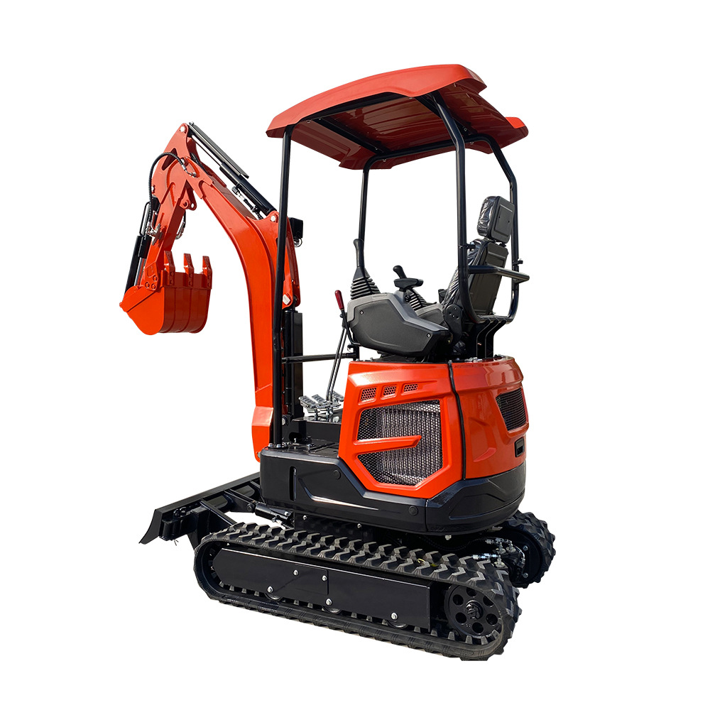Mini excavator1 ton 1.5 ton 1.8 ton exportación de fábrica huerta jardín hogar micro excavación