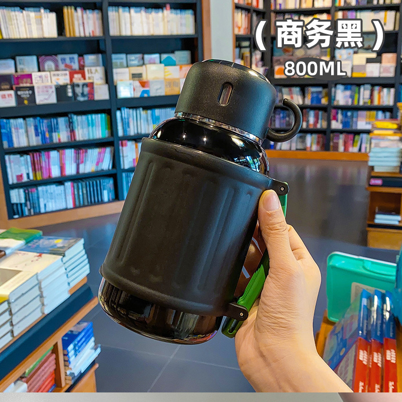 2025シンプルins大容量保温カップ316ステンレス水筒屋外携帯コップ卸売り|undefined