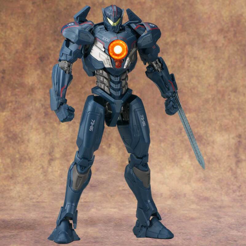 NECA環太平洋2機甲模型復讐放浪者発光可動フィギュア玩具現物|undefined