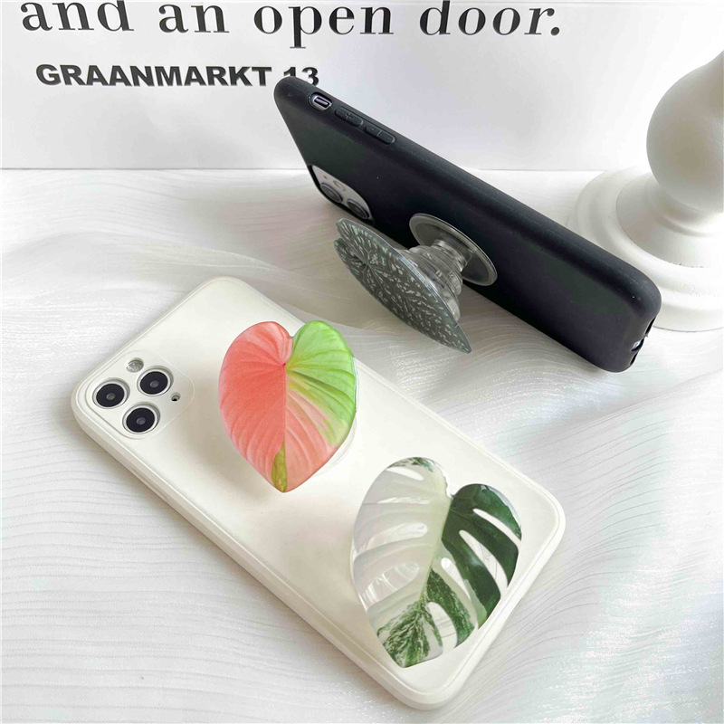 22g Weight Universal Applicable Brands Airbag Bracket Classification ABA, tpu Material Leaves Pattern Casual, Cute Style Leaves ABA Tpu Casual Cute Universal Airbag Bracket 6