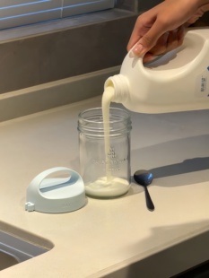 Oatmeal Cup Breakfast Bowl Portable Overnight Yogurt Fruit Milk Soy Milk Cup Milkshake Cup Take-Out Glass Handle with Spoon