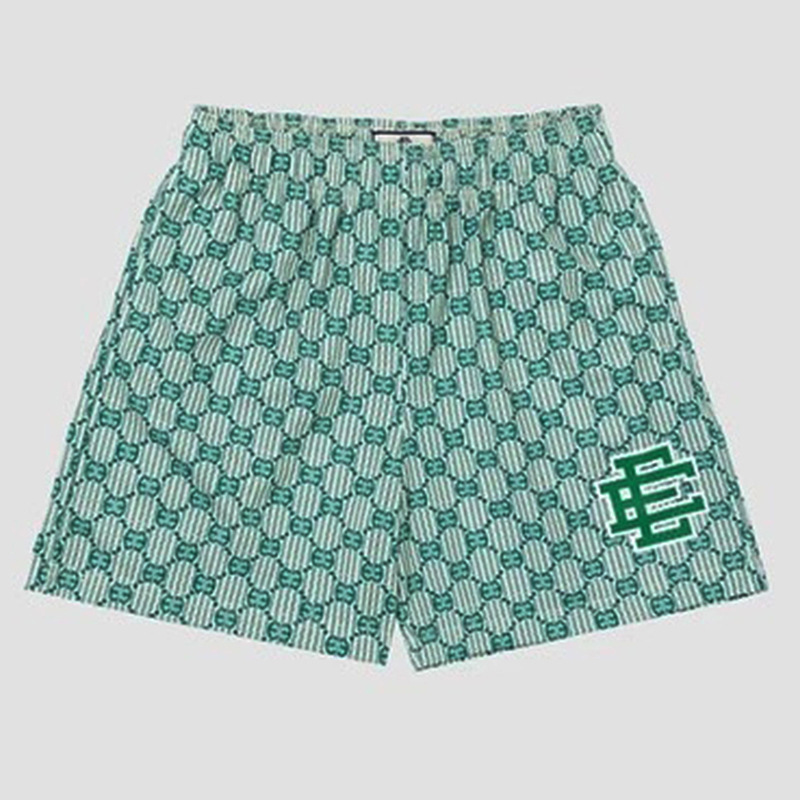 Eric Emanuel EE Pantalones cortos de malla para hombres y mujeres, pantalones de baloncesto deportivo de cuatro puntos