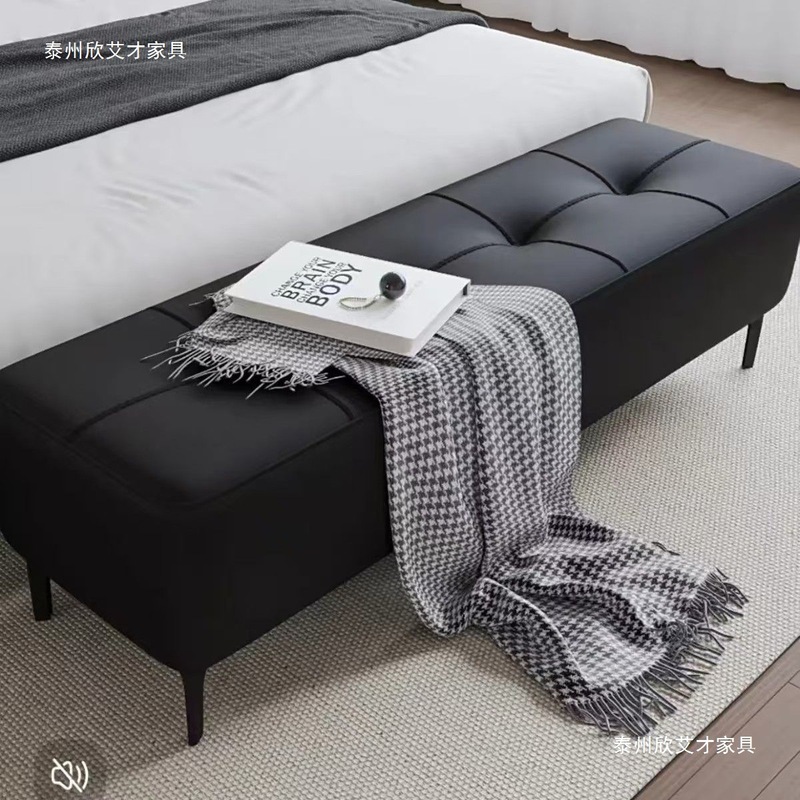 轻奢现代简约餐凳长条凳床边卧室床尾凳入户门口换鞋凳沙发凳脚踏|undefined