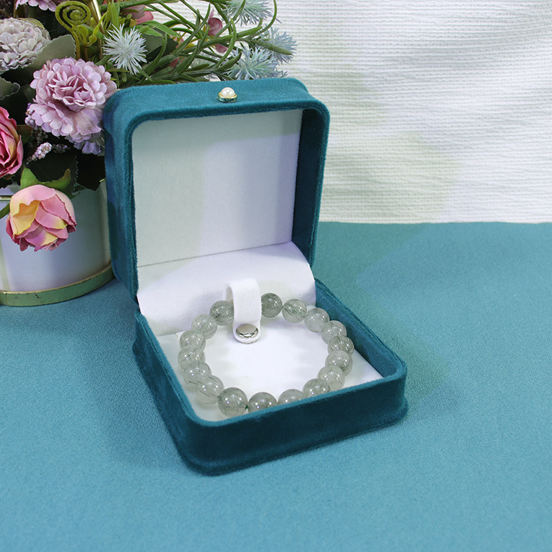 新しいベルベットの布は腰の真珠を収めてアクセサリーの箱の指輪のイヤリングのイヤリングの真珠のネックレスのブレスレットを掛けてお母さんにプレゼントします。