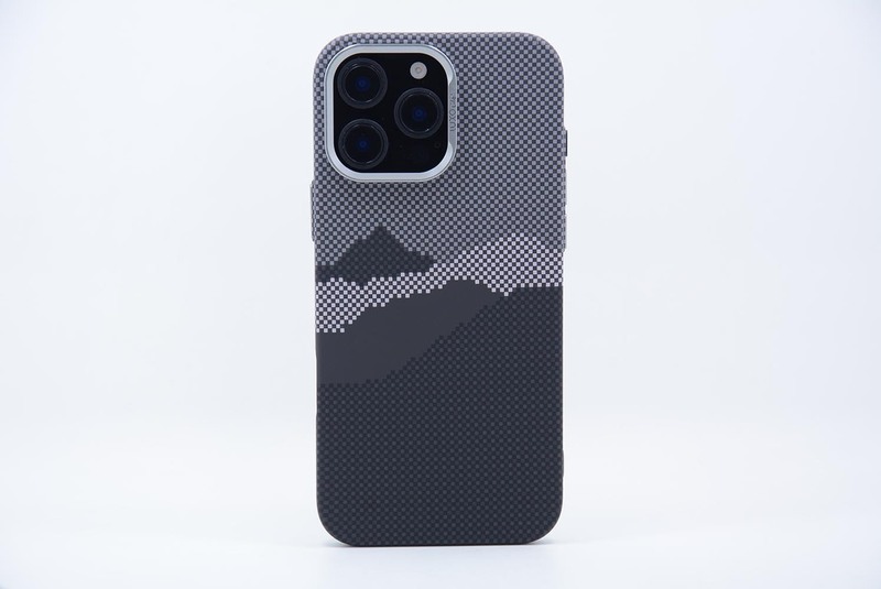 适用iphone16promax碳纤维凯夫拉手机壳苹果15磁吸防摔全包保护套|undefined