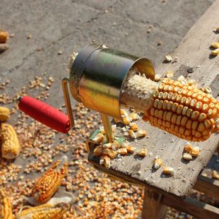 Hand-cranked corn thresher new corn peeling artifact household small corn granulator corn separator manufacturers