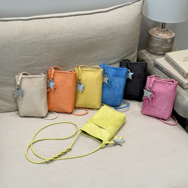 Fresco y dulce bolso de dopamina de moda diaria simple bolso de hombro nicho personalidad de tendencia de viaje bolso móvil