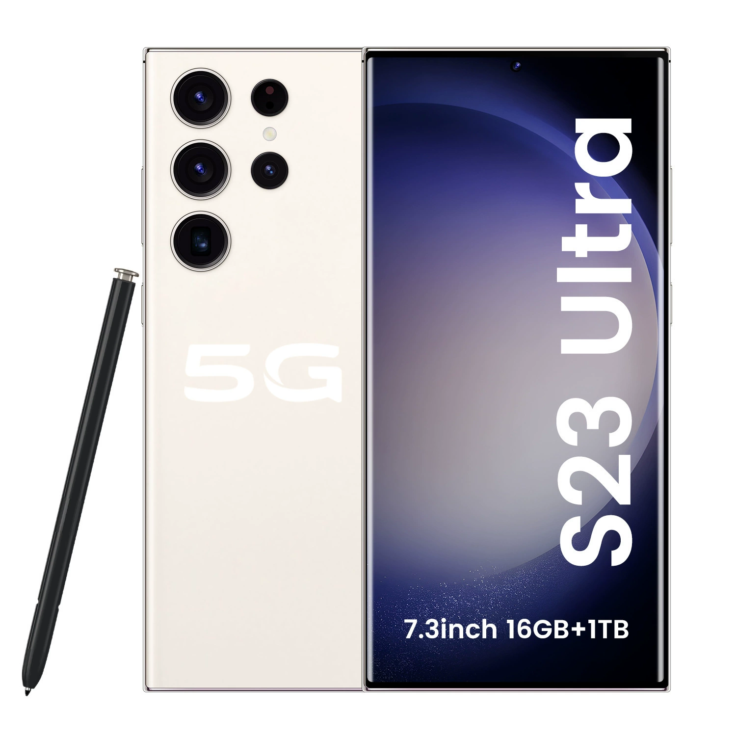Заводской магазин S23 Ultra Cross-Border 7,3-дюймовый смартфон 4G Android 3+64 Источник Завод Внешняя торговля