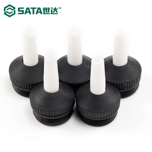 Shida Tools all-plastic all-aluminum solder suction gun solder suction pump 5-piece set nozzle 03511/03512/03513