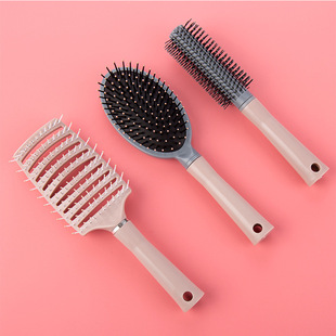 New Comb Women's Air Bag Rib Comb Air Cushion Massage Large Board Comb Rib Curly Hair Comb Anti-Static Large Bay Comb Wholesale