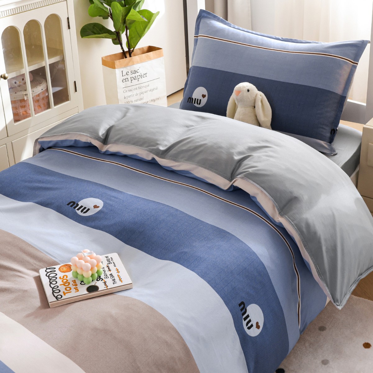 Camas de algodón masculino de tres piezas dormitorio universitario sábanas individuales sábanas sábanas sábanas