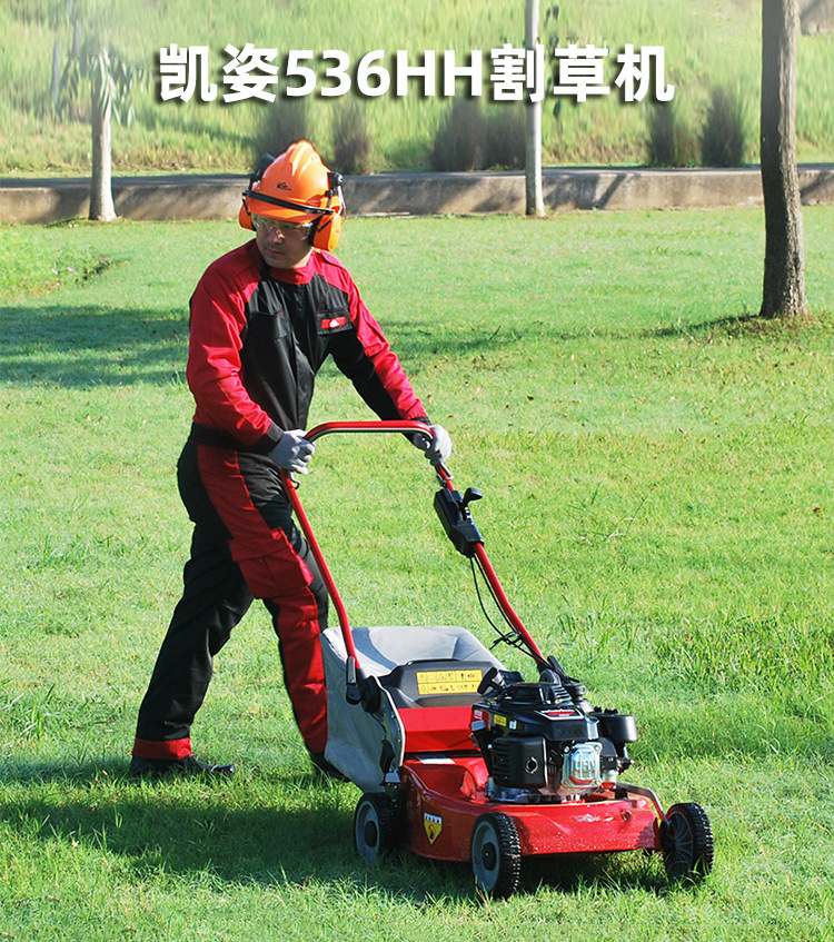 凯姿GXV160自走本田割草机汽油机打草机推草机KZ536HH草坪机 21寸