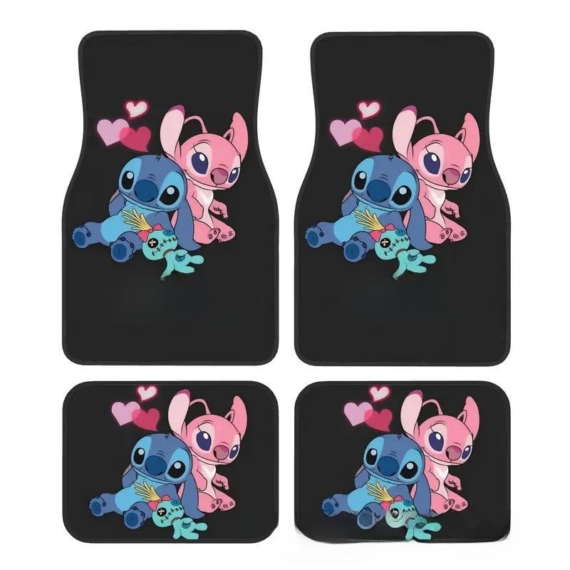 Cross-Border Hot-Selling Pattern Printed Car Floor Mats, Stain-Resistant, Water-Absorbent and Non-Slip Four-Piece Set, Etc. Can Be Shipped on Behalf of Others