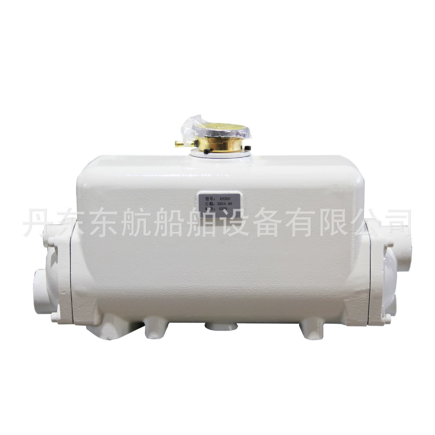 Морской пресноводный тепловой переключатель радиатора пресноводной коробки AH300 морской теплообменник