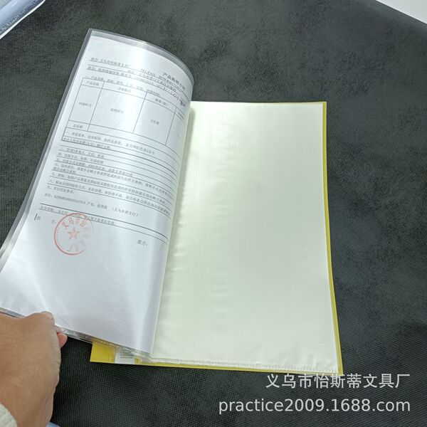 Custom plastic PP material with 11 -hole folder PP folder PP…