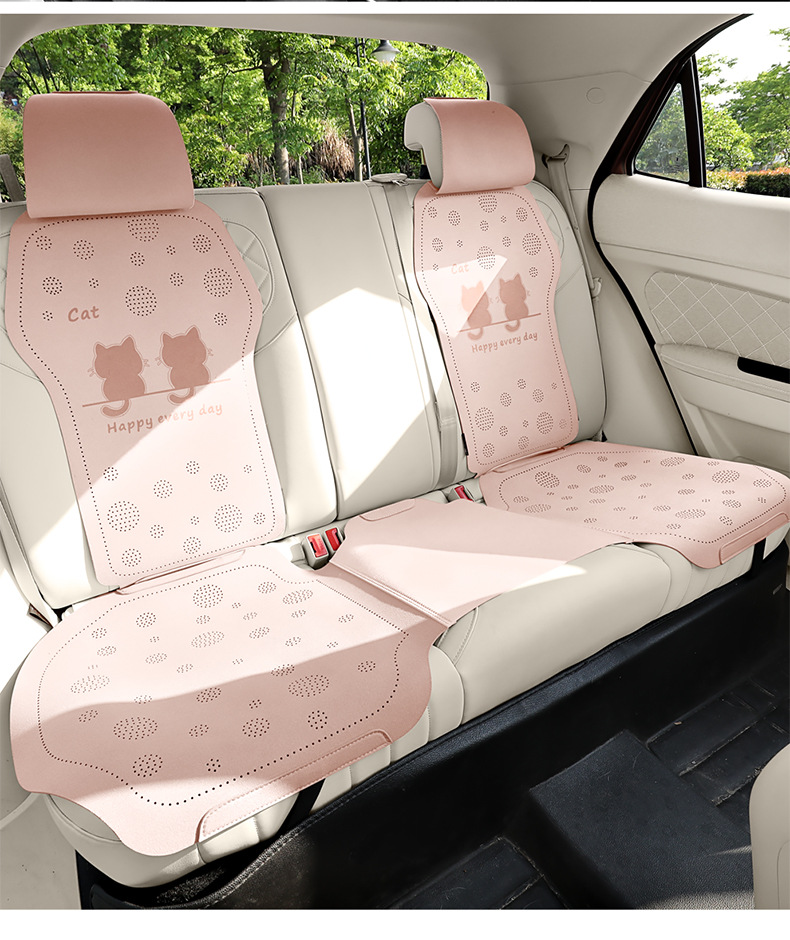 Car Seat Cushion, Universal for All Seasons, Half-Cover Seat Cushion, Winter Car Seat Cover, Trendy New Cute Seat Cover