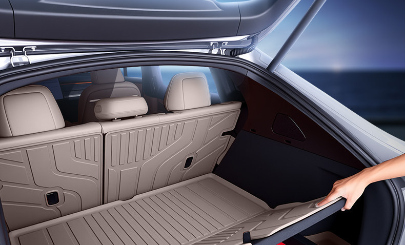 Suitable for the new AITO M9 trunk mat TPE26 model, five or six-seater Huawei car interior modification decorative accessories floor mat