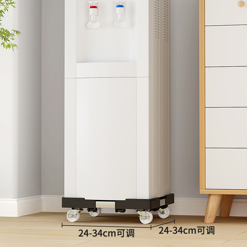 공기청정기 베이스 [길이 24-34cm, 폭 24-34cm] 블랙