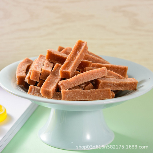 Delicious hawthorn strips 500g new arrival hawthorn dried hawthorn slices old-fashioned hawthorn roll snacks snacks