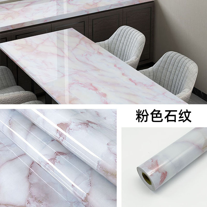 厨房台面贴纸防油污耐高温柜子桌子翻新贴纸防水防油自粘墙纸加厚|undefined