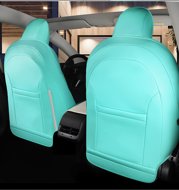 Suitable for Tesla Model 3Ysx Leather Seat Covers, Suitable for All Seasons, Breathable and Wear-Resistant Leather Pvc Seat Cushions for Export