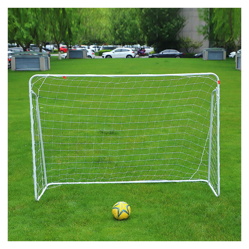 Portería de Fútbol Portátil de Acero Movible para Deportes de Pelota