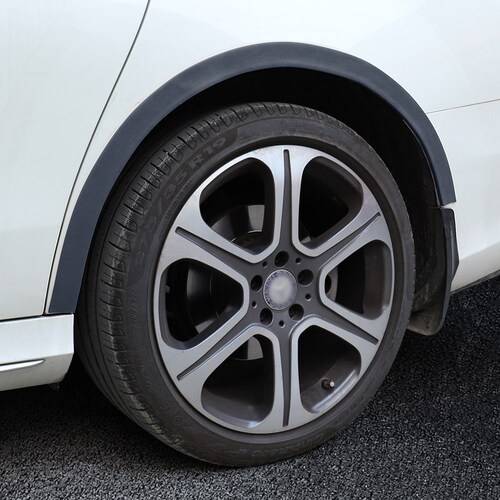 Universal Wide Body Fender Skid Plate Carbon Fiber Scratch Guard Fender Skid Protector Automotive Collision Guard