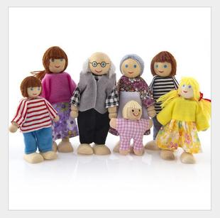 Кукла, марионетка, деревянная игрушка, семейный стиль, японские и корейские