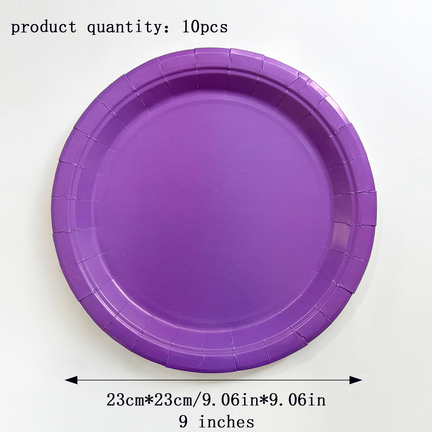 Comercio extranjero transfronterizo Amazon venta caliente de 7 pulgadas 9 pulgadas bandeja de papel desechable platos de pastel para niños fiesta de cumpleaños decoración de cubiertos