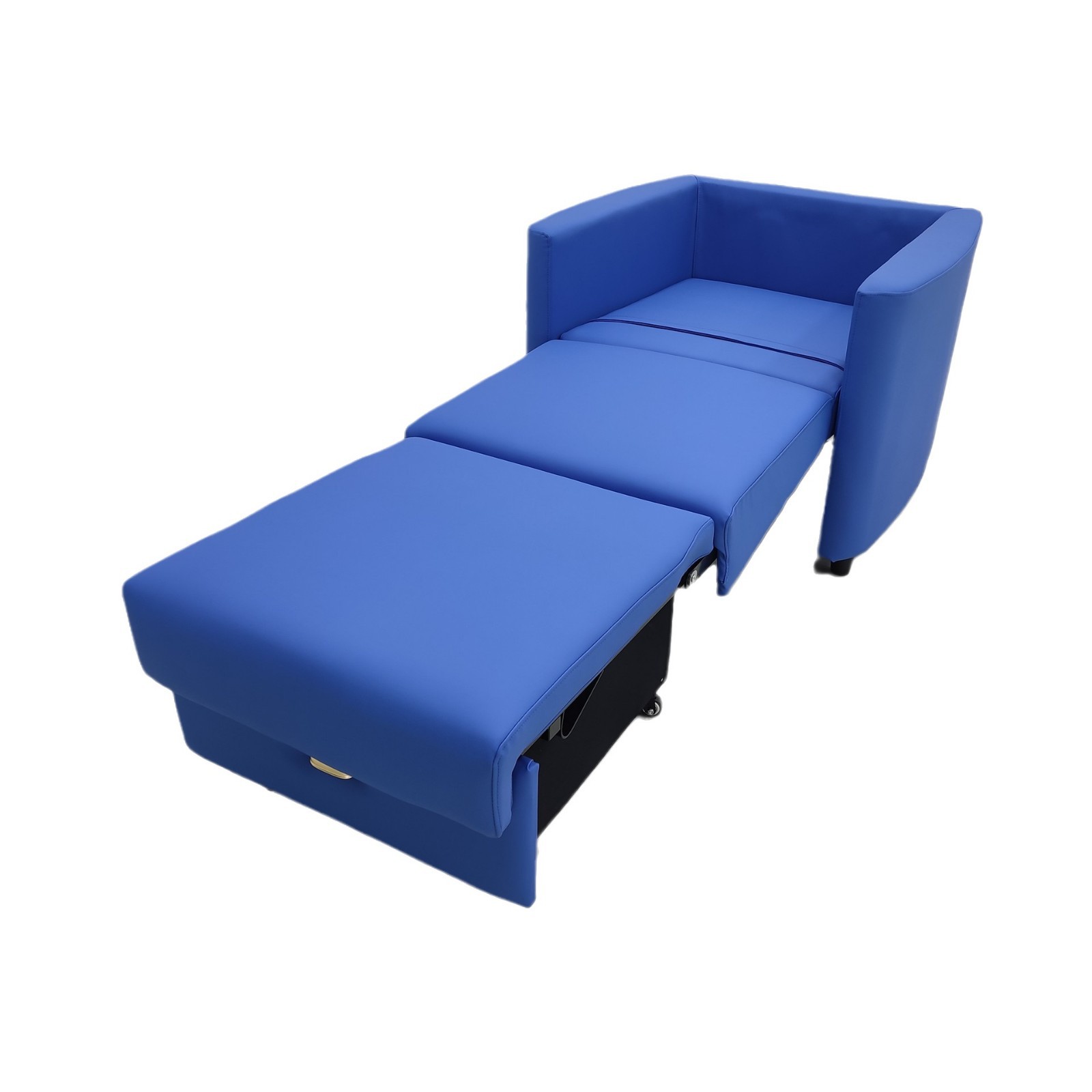 Moderno simple plegable multifuncional sofá cama de almacenamiento de una sola persona tecnología de tela de oficina almuerzo sofá cama