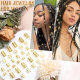 120PCS Amazon Cross-border suit Wig Accessories Braid Hair Accessories Golden silver Dirty Braid Hair suit