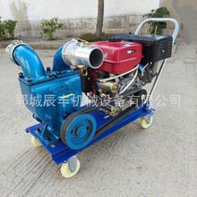 辰丰工厂3寸4寸抽鸡粪泵 无堵塞吸污泵 养殖化粪池抽粪泵