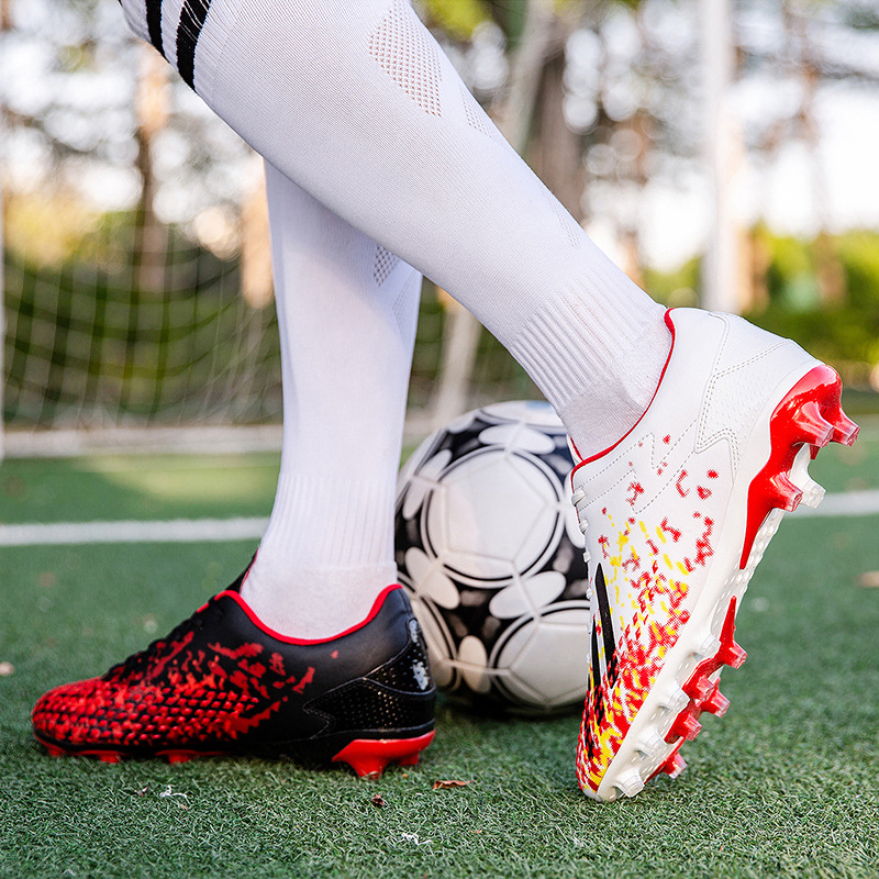 716 yuanyang long nails black and red + white and red