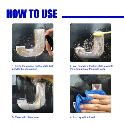 Rayhong automotive anti-rust lubricant metal door and window cleaning rust removal screw bolt loosening rust removal conversion agent