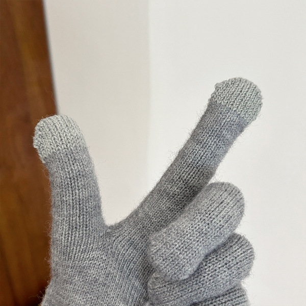 knitted keep warm winter fashionable gloves