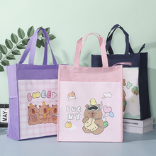 工厂直销学生横版牛津布手提袋补习袋男孩女孩作业文件袋收纳袋